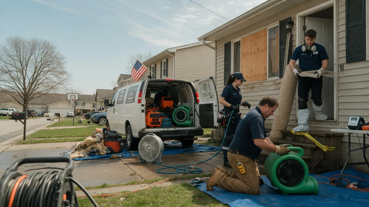 Water Damage Restoration in Morley, MI near me